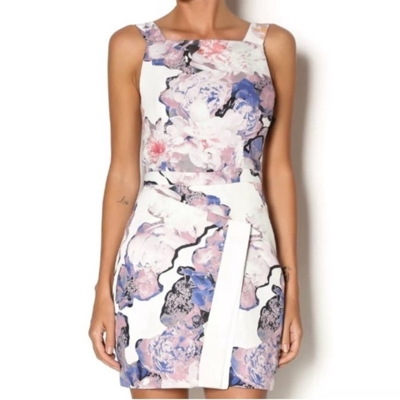 Finders Keepers Floral Sleeveless Young Spirit Mini Dress Suze Medium - Picture 1 of 9